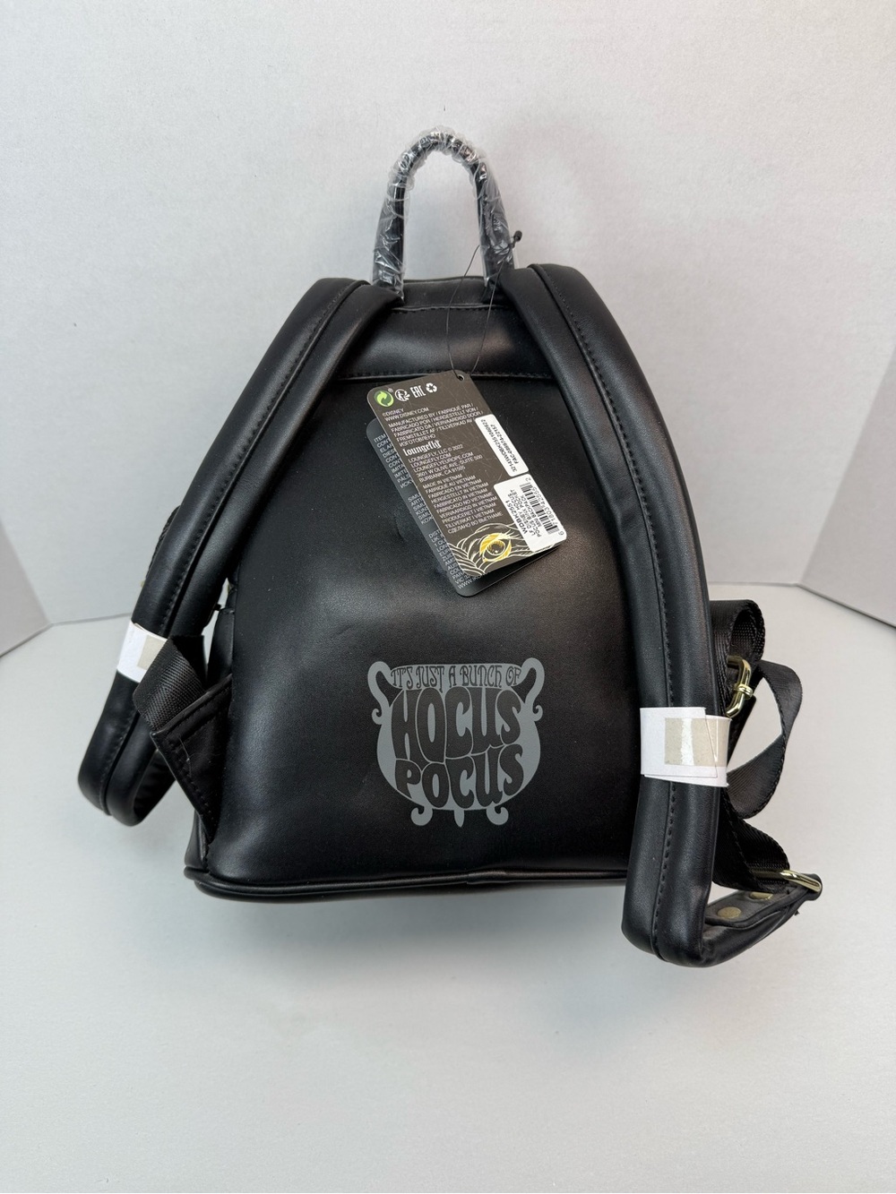 Loungefly Disney Hocus Pocus Binx Pocket Mini Backpack - Picture 9 of 10